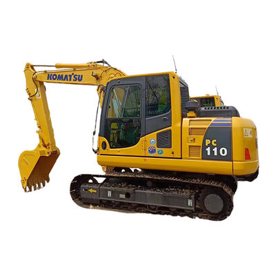 11 тонн Komatsu PC110-8 экскаватор с низким потреблением масла и оригинальный гидравлический цилиндр