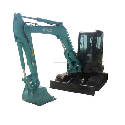 2016 Kobelco SK55SR Crawler Excavator/ Использованный гидравлический экскаватор с оригинальным цилиндром