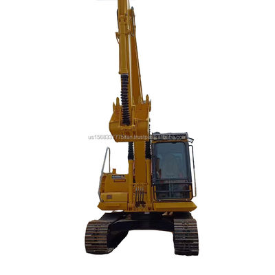 Использованный экскаватор Komatsu PC130 в Шанхае мощностью 13 тонн и в хорошем состоянии