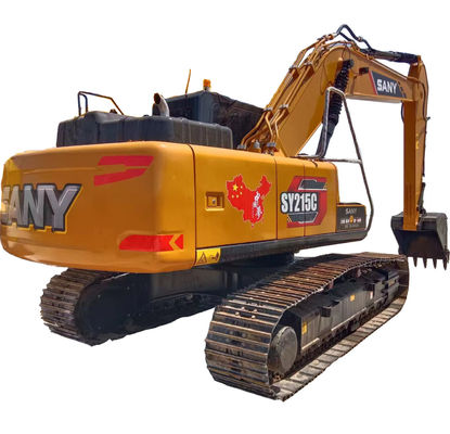 2016 SANY SY215C 215C Использованный экскаватор 21,5 тонны Гидравлический экскаватор с двигателем SANY