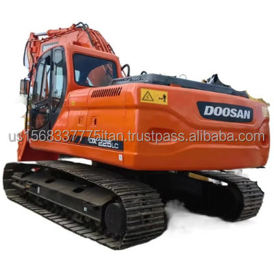 22.5тонна рабочая масса Используется экскаватор Doosan Dx225 для ваших строительных нужд