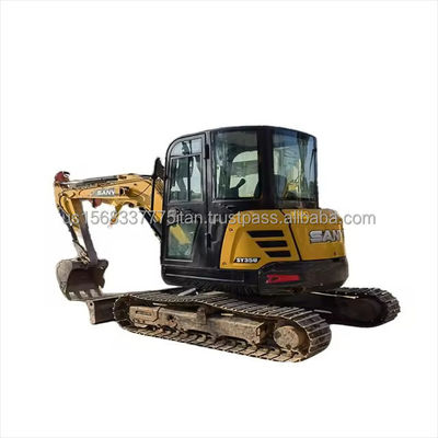 Экскаватор Sany SY35U мощностью 20,4 кВт и емкостью 0,12 м3 в хорошем состоянии