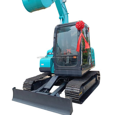 Оригинальный японский многофункциональный Kobelco SK75 SK75-8 экскаватор Crawler Excavator 7.5 тонн