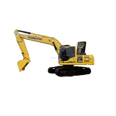 20-тонный экскаватор Komatsu PC200 мощностью 195 кВт Япония Используемый гидравлический экскаватор