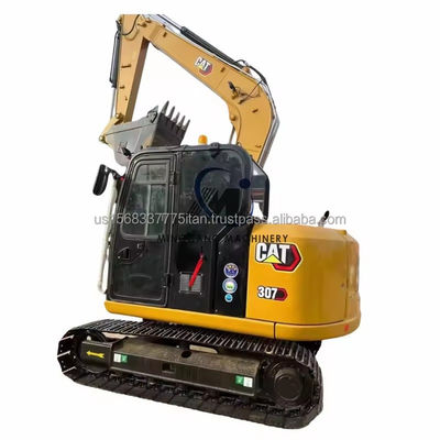Отличное состояние Оригинальный экскаватор CAT 307 с гидравлическим цилиндром