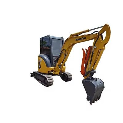 0.2M3 Вместимость ведра Использованный Komatsu PC35 мини экскаватор с 2016 года для строительства