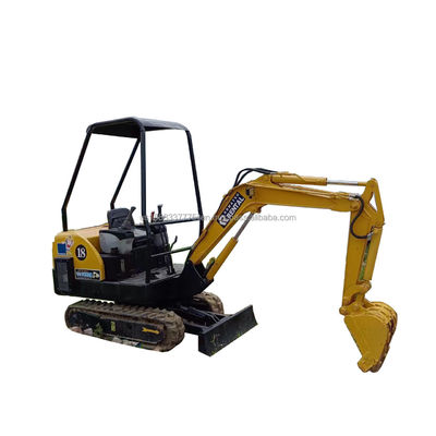 11.2кВ мини-краллер экскаватор Komatsu PC18 Использованный экскаватор с оригинальным гидравлическим клапаном