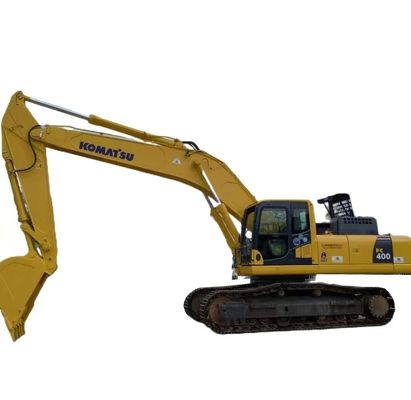 Шанхайская подержанная экскаватор Komatsu PC400-8 с мощностью 270 кВт Год 2016 меньше рабочих часов