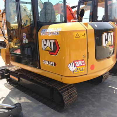 CAT 305.5E2 экскаватор оригинальный гидравлический 305.5E2 использованный Caterpillar мини экскаватор 2016