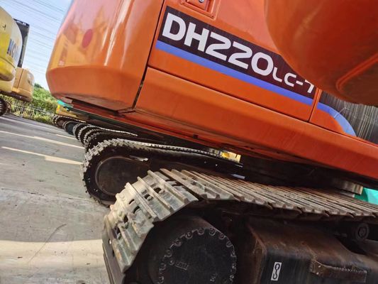 2016 год Использованный экскаватор Doosan DH220 с 21-тонной рабочей массой