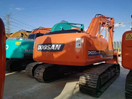 2016 год Использованный экскаватор Doosan DH220 с 21-тонной рабочей массой
