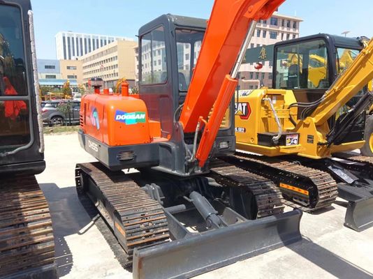 Доусан DH55 5.5TON экскаватор с оригинальным гидравлическим цилиндром и низкими рабочими часами