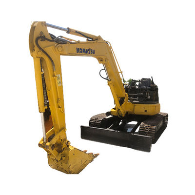 Использованный мини-экскаватор Komatsu PC40MR-2 с емкостью 0.18 м3 в хорошем состоянии