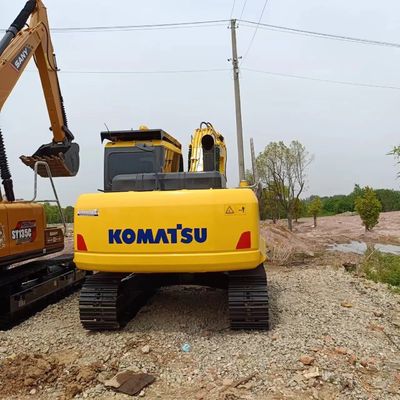 Подержанный Komatsu PC130 гидравлический многофункциональный мини экскаватор из Японии