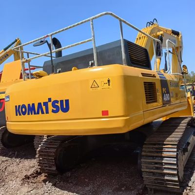40 тонн использованный экскаватор Komatsu PC400-8 с оригинальным гидравлическим цилиндром в Шанхае