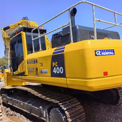 40 тонн использованный экскаватор Komatsu PC400-8 с оригинальным гидравлическим цилиндром в Шанхае