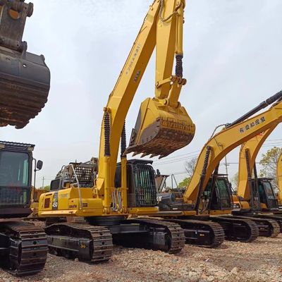 2016 год Оригинальный гидравлический цилиндр Подержанный экскаватор Komatsu PC450 для проектов