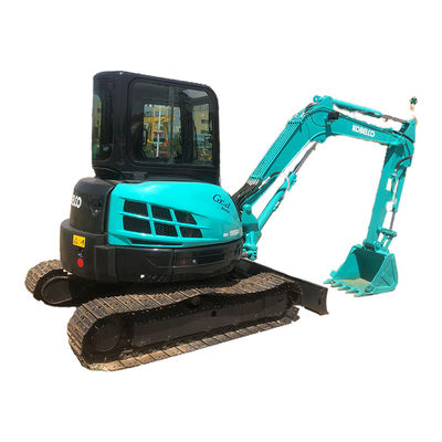 0.21М3 Вместимость ведра Использованный экскаватор Kobelco SK55SR Crawler/ Оригинальный гидравлический клапан