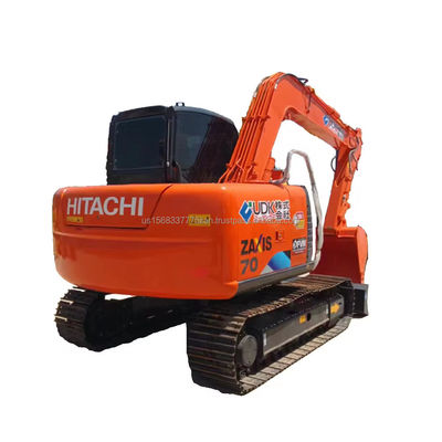 Использованный экскаватор Hitachi ZX70 с оригинальным гидравлическим клапаном и 0-2000 рабочих часов