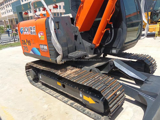 Использованный экскаватор Hitachi ZX70 с оригинальным гидравлическим клапаном и 0-2000 рабочих часов