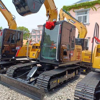 Сделано в 2016 году Sany 75C экскаватор 90% 9500 кг масса машины Отличная производительность