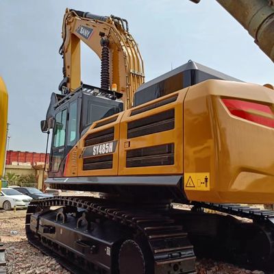 48-тонный экскаватор SANY SY485H с оригинальным гидравлическим насосом и потреблением
