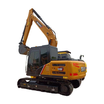 Подержанный экскаватор Sany SY135C Pro с оригинальным гидравлическим цилиндром