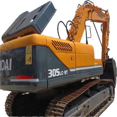 30500 кг Машины Вес Hyundai305LC-9 Кроллер экскаватор 215 кВт Подержанный экскаватор Hyundai