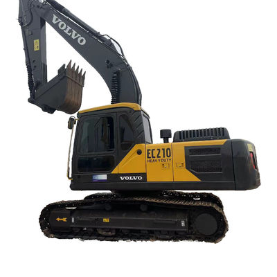 Использованный Volvo Ec210 гидравлический экскаватор с оригинальным гидравлическим клапаном 119кВт