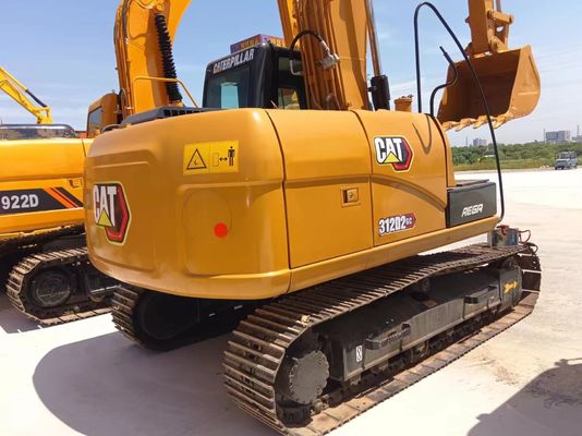 Рабочая масса 12 тонн CAT 312 312D Digger 2016 Использованная экскаваторная гусеничная машина