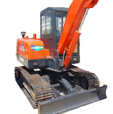 Гидравлическая строительная машина DOOSAN DH55 экскаватор с хорошей эффективностью и производительностью