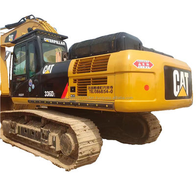 225 кВт CAT 336D Использованный экскаватор 36ТОН в отличном состоянии для строительных проектов