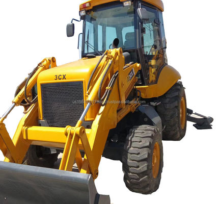 Использованный JCB 3CX погрузчик эффективный и недорогой для магазинов строительных материалов