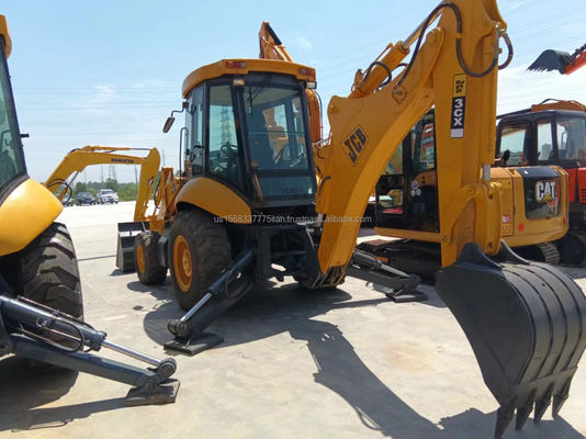 Использованный JCB 3CX погрузчик эффективный и недорогой для магазинов строительных материалов