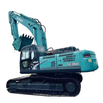 2016 Kobelco SK350 экскаватор Подержанная хорошая производительность гидравлическая строительная машина