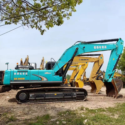2016 Kobelco SK350 экскаватор Подержанная хорошая производительность гидравлическая строительная машина