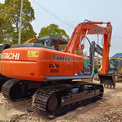 Большой 20-тонный экскаватор Hitachi ZX200 изготовлен в Японии для магазинов строительных материалов