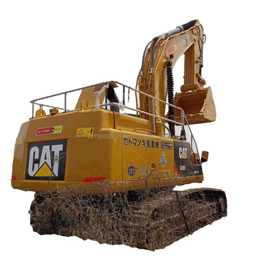 49ТОНА Использованная строительная гусеница 349 CAT349 Экскаватор с оригинальным гидравлическим цилиндром