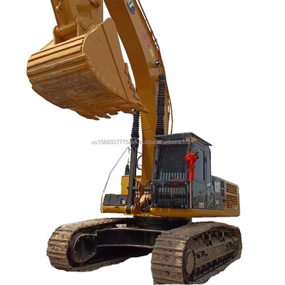 49ТОНА Использованная строительная гусеница 349 CAT349 Экскаватор с оригинальным гидравлическим клапаном