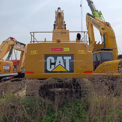 49ТОНА Использованная строительная гусеница 349 CAT349 Экскаватор с оригинальным гидравлическим клапаном
