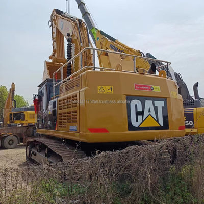 49ТОНА Использованная строительная гусеница 349 CAT349 Экскаватор с оригинальным гидравлическим клапаном