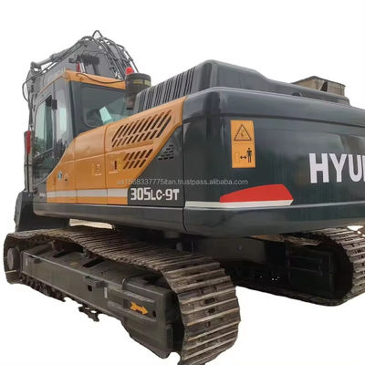 305LC-9T 30тонная Hyundai Большая машина Подержанный экскаватор с 198 кВт Двигатель из Кореи