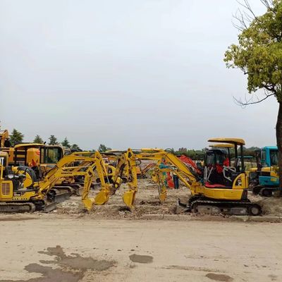 Использованный Komatsu PC18 1,8 тонны мини-скапатель с 0-2000 рабочими часами