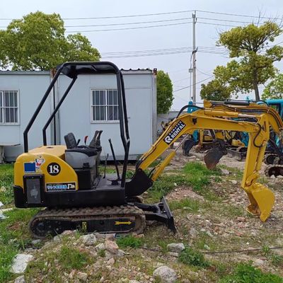 Использованный Komatsu PC18 1,8 тонны мини-капыльщик с гидравлическим клапаном