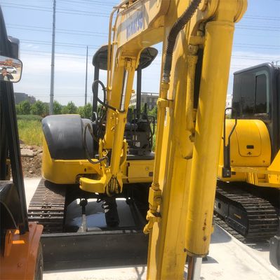 Использованный Komatsu PC40 4тонный гидравлический мини-скапатель с прокладкой 0.2M3