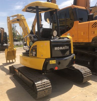 Komatsu PC50 5Ton Гидравлический мини-кашильщик ползающий экскаватор использованный экскаватор harga экскаватор