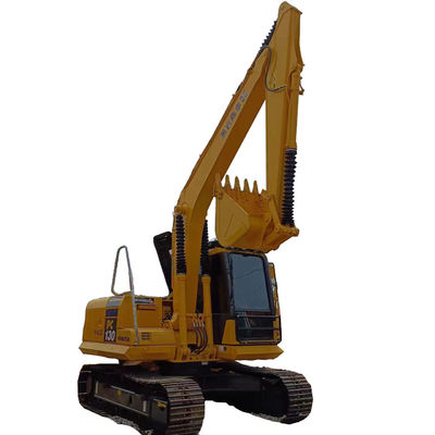 Большая подержанная экскаватор Komatsu PC130 с оригинальным гидравлическим цилиндром