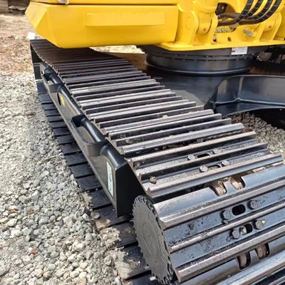 Оригинальный японский экскаватор Komatsu PC130 мощностью 75 кВт и весом 13000 кг.