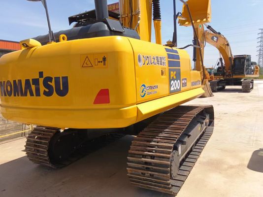 Оригинальный экскаватор Komatsu PC200 мощностью 20 тн и с небольшим рабочим временем