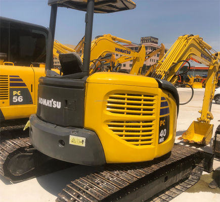 6TON Гидравлический экскаватор Crawler Komatsu PC40 Для продажи использованный экскаватор Harga